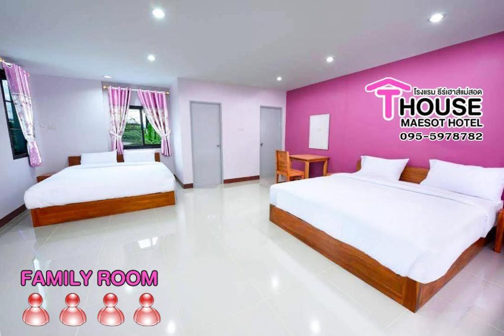 T. House Hotel Mae Sot Eksteriør billede