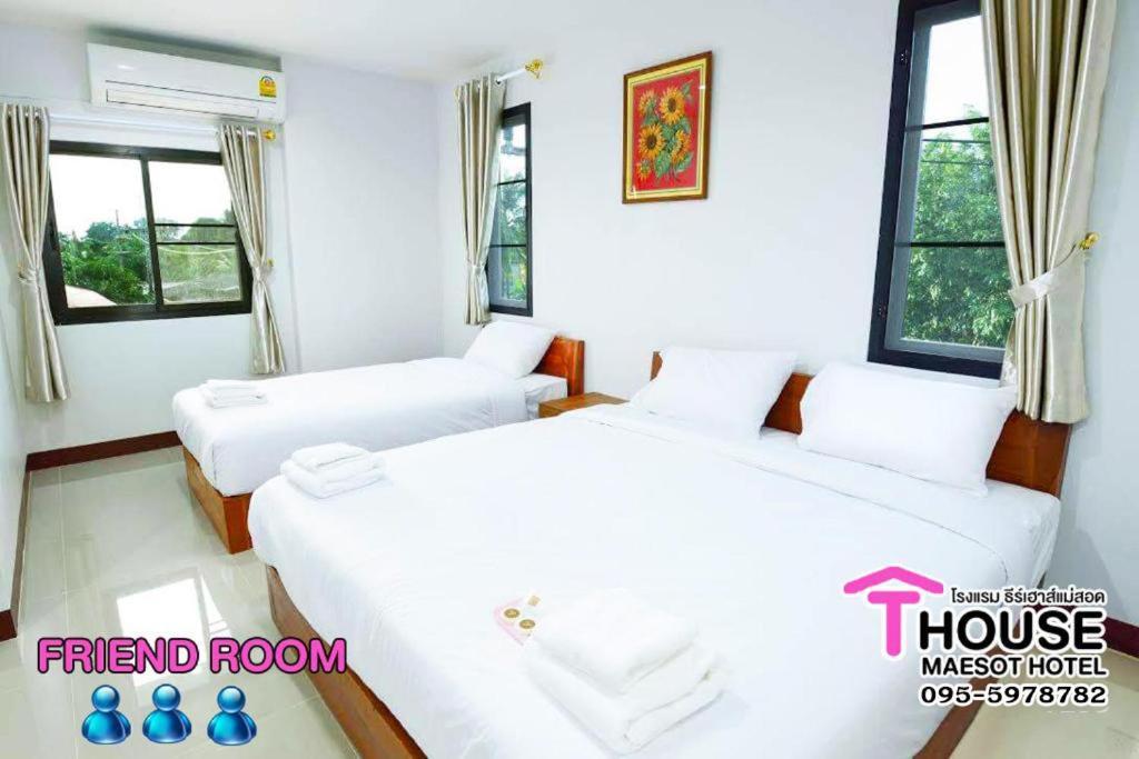 T. House Hotel Mae Sot Eksteriør billede